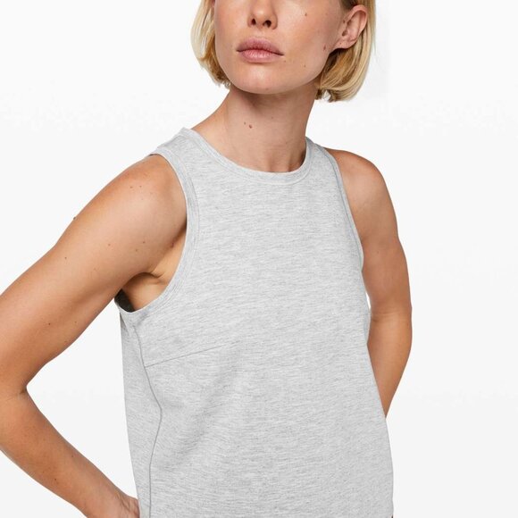 Lululemon Minimal Tank Heathered Power Grey Size 8 - Picture 9 of 9
